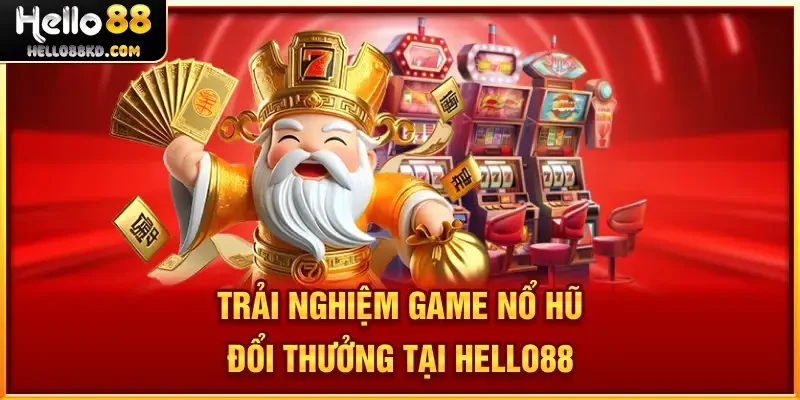 Trải nghiệm game nổ hũ đổi thưởng tại HELLO88